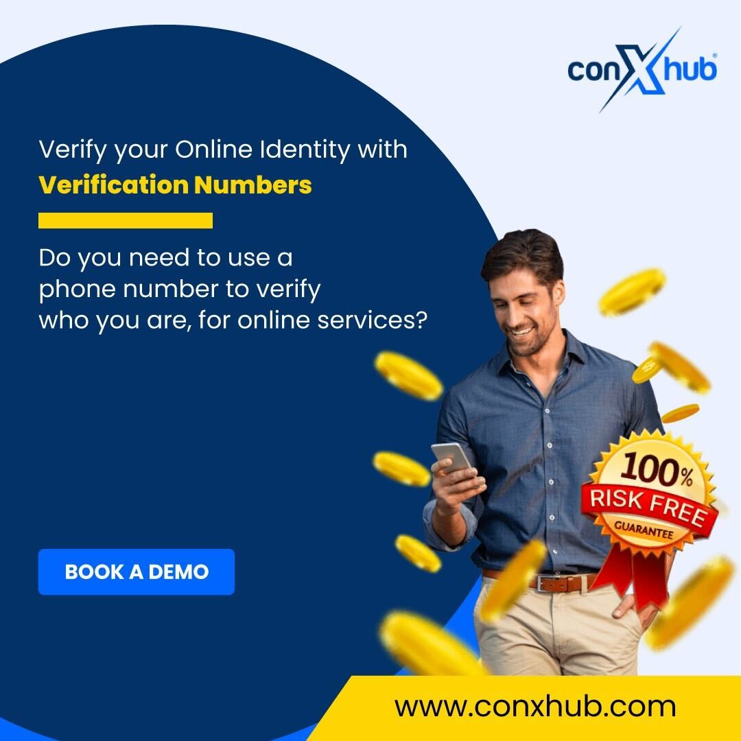 ConXhub's tweet photo. Looking for a phone number to verify who you are, for online services? Our Verification Numbers are real phone numbers and are guaranteed to work across almost every site. https://t.co/9Lu6LVazWy

#conxhub https://t.co/cjCulGOu0Q