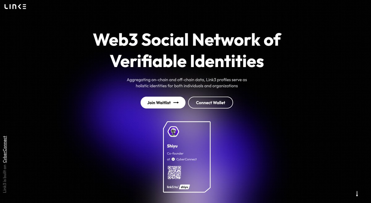 Crypto_He's tweet photo. 爆炸福利，抽5⃣️位「Link3」 激活码 🧧
@cyberconnectHQ 可是发币在即哦，link3会不会有权重加成呢？？？机不可失了这次

规则：
1⃣关注@link3to+@seerlabs_crypto+本人
2⃣点赞+转推+艾特三名好友

48H抽奖，祝好运！ https://t.co/QpJlO7LVSH