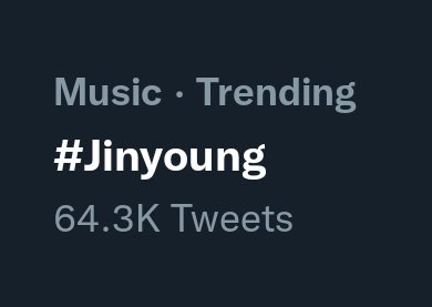 narae8895's tweet photo. Trending:

GOT7 162k tweets 💚
#Jinyoung 64.3k tweets 💚

#프린세스아야 #박진영 #Full_ScreenX #princessaya #ParkJinyoung #GOT7 @JINYOUNG https://t.co/U6wbrK7EqP