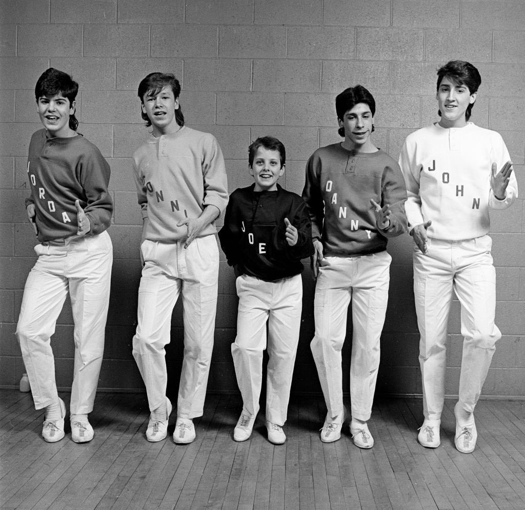 NKOTB's tweet image. This #TransformationTuesday has us 🤯🤯