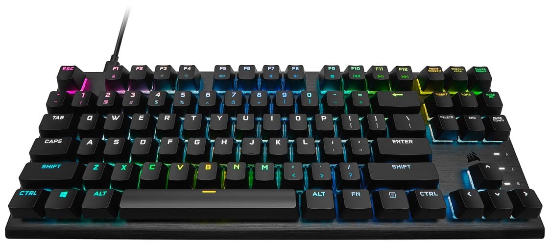 hardfanaticos's tweet photo. Corsair ha anunciado hoy un nuevo y atractivo teclado óptico-mecánico sin teclado numérico de la gama K60 Pro: el K60 Pro TKL. #CORSAIR #gaming #K60Pro #K70Pro #Periférico #Teclado #tecnología
https://t.co/LpTZfiSPBw https://t.co/yOir5WKd8r