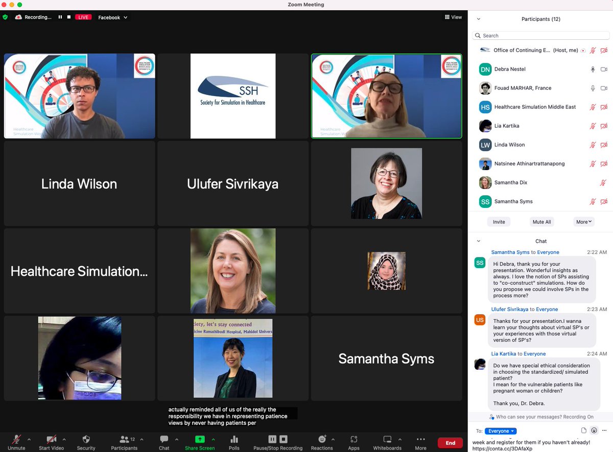 Society for Simulation in Healthcare tweet media