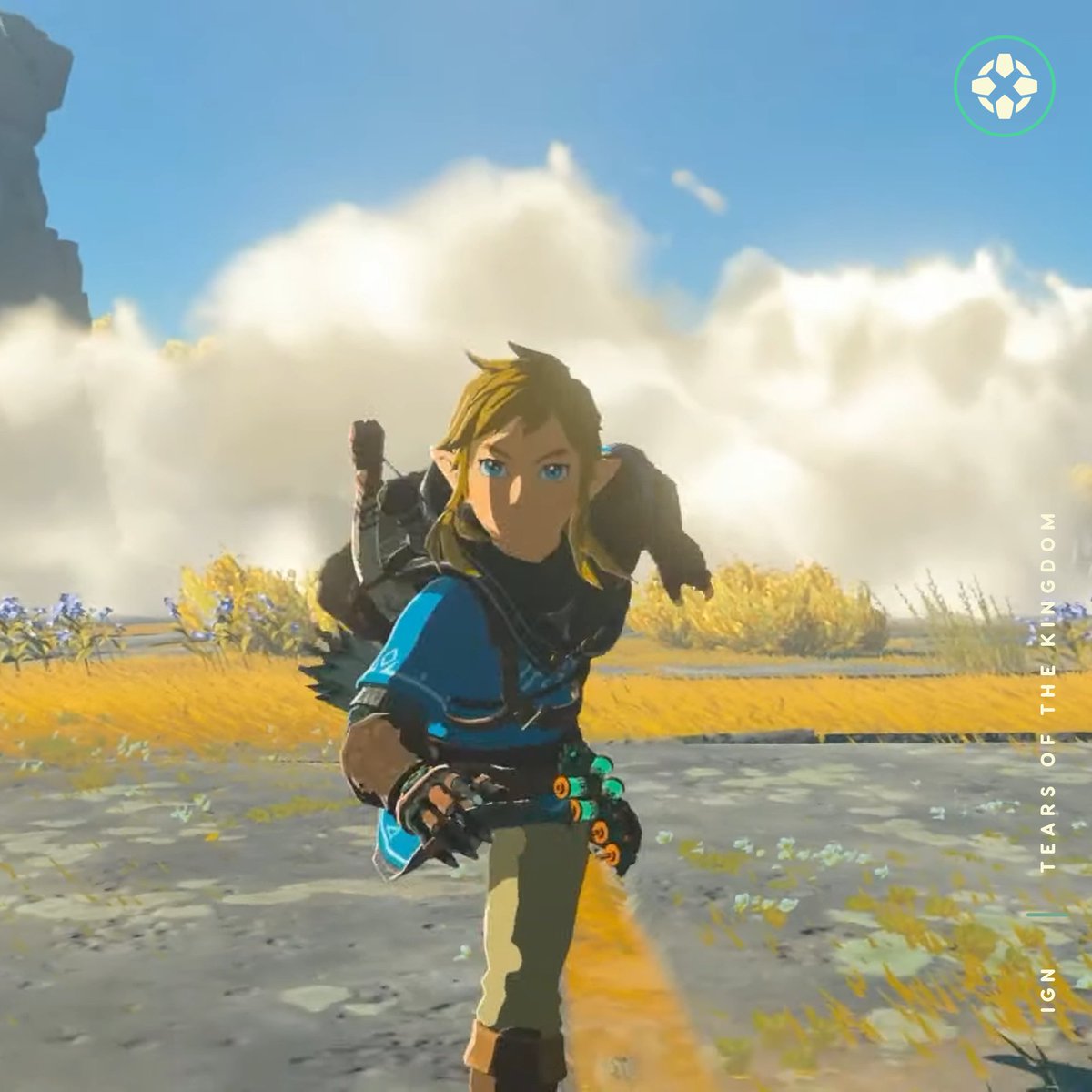 The sequel to Breath of the Wild will be officially called The Legend of Zelda: Tears of the Kingdom, and it's out May 12, 2023. bit.ly/3BcJHHL