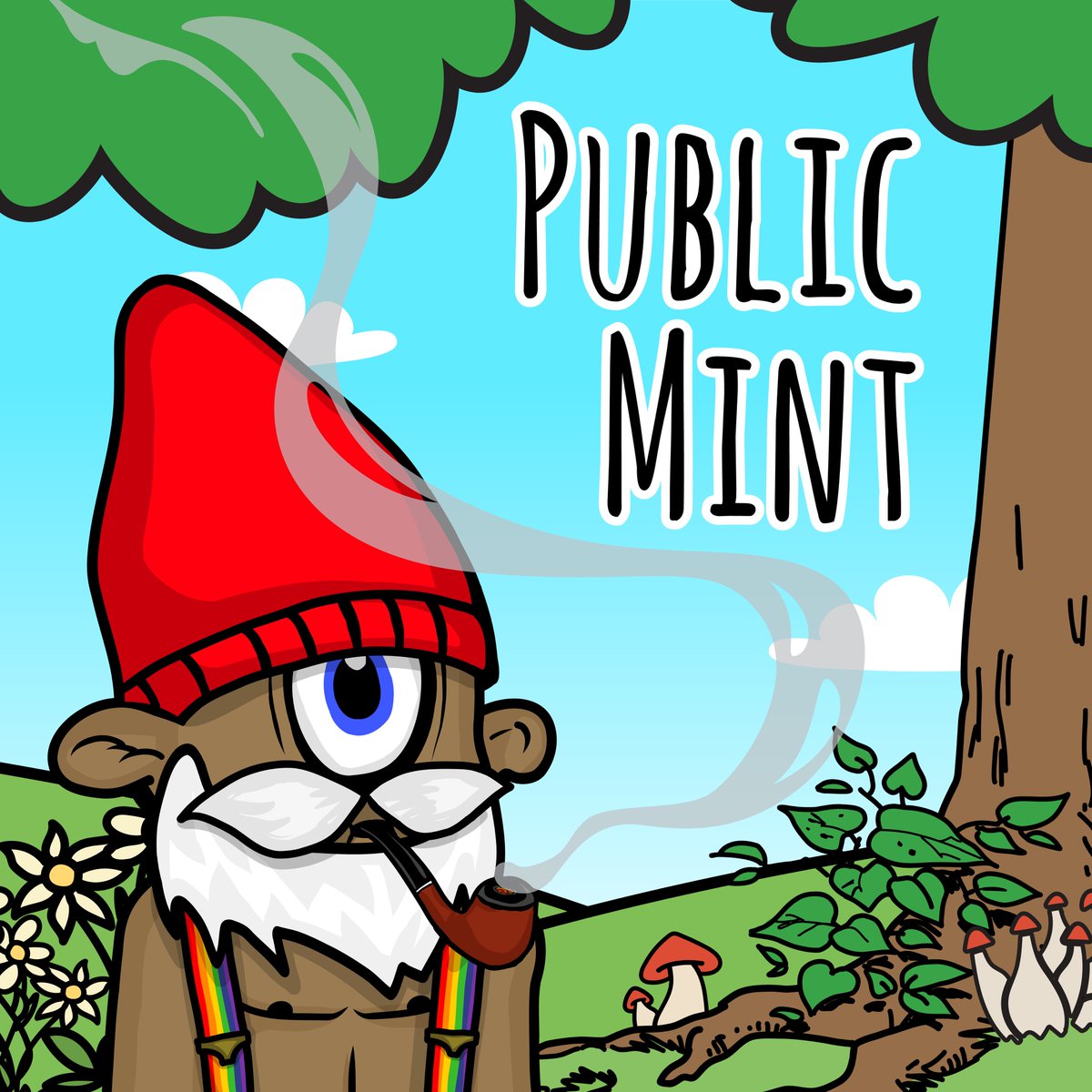Public Mint goes live at 11AM PST! 3 per wallet. 

mint.mylilgnomie.io 

Welcome to The Garden🍄🛡
