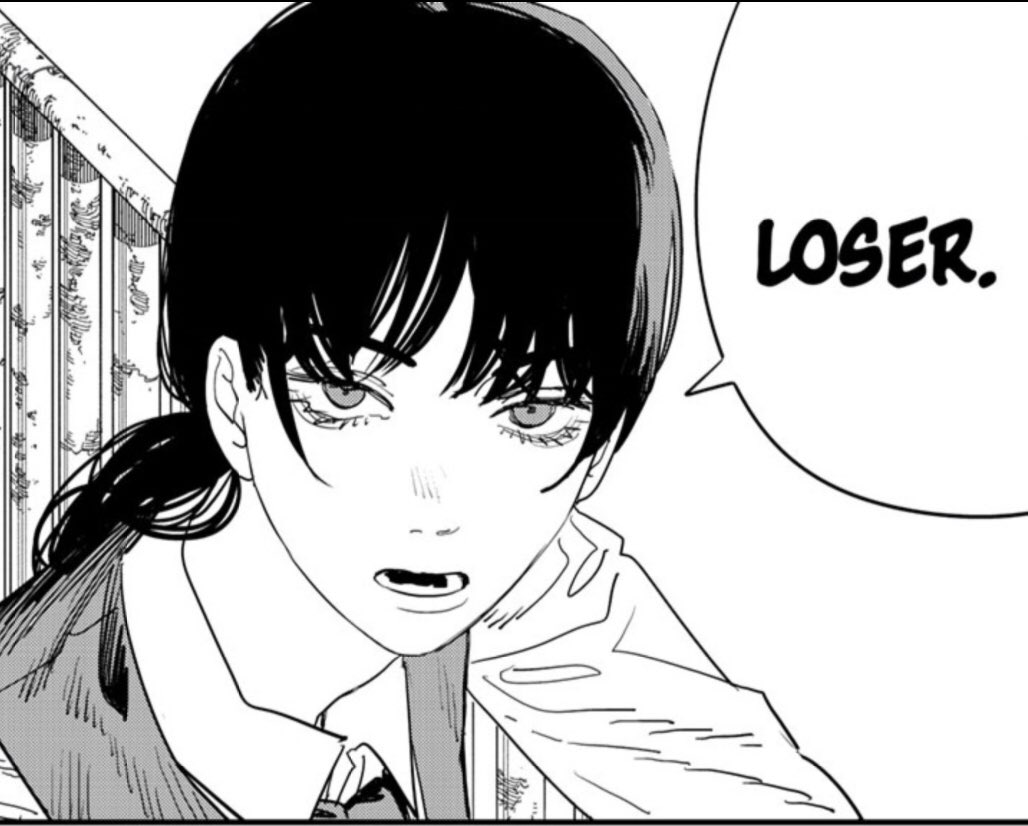 tanijrou's tweet photo. chainsaw man spoilers 

THIS IS SO lajdksjs https://t.co/TJH5xlsIx4