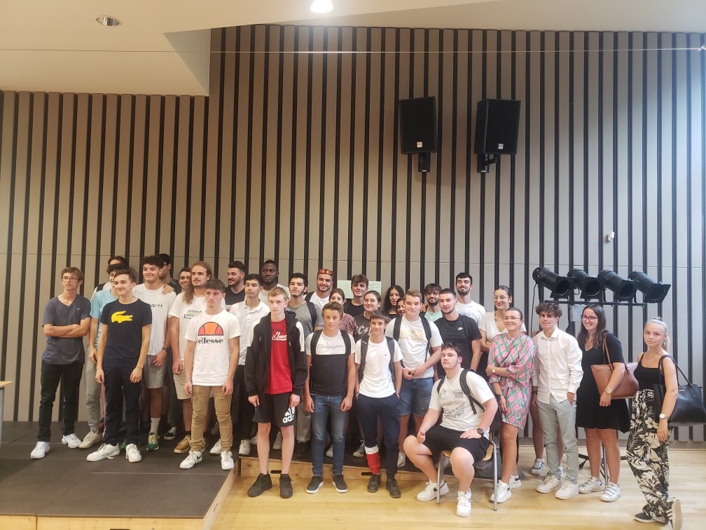 Bonne rentrée à nos 38 apprentis qui parmi nos 2300 apprenants ont choisi un voie de formation dynamique et interactive#je prépare mon insertion professionnelle !