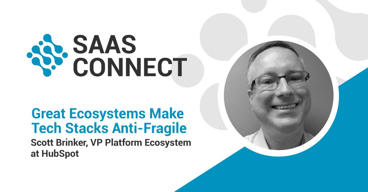 CloudAssoc's tweet photo. New SaaS Connect episode by Cloud Software Association: Scott Brinker, VP Platform Ecosystem at HubSpot, discusses what makes ecosystems great.
@chiefmartec @HubSpot
#saas #software #cloud #saaspodcast #cloudsoftwareassociation #ecosystem #martech https://t.co/sNKm8lLB1S