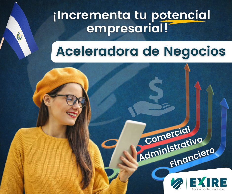 EXIRESV's tweet photo. Actualmente emprender se ha convertido en una excelente opción para hacer realidad aquellas #ideas #innovadoras. Es en este paso donde interviene el programa Aceleradora de Negocios. Conoce nuestros servicios: http:// https://t.co/9NTUkM70Zn #ElSalvador https://t.co/Pmn6JqzWbD