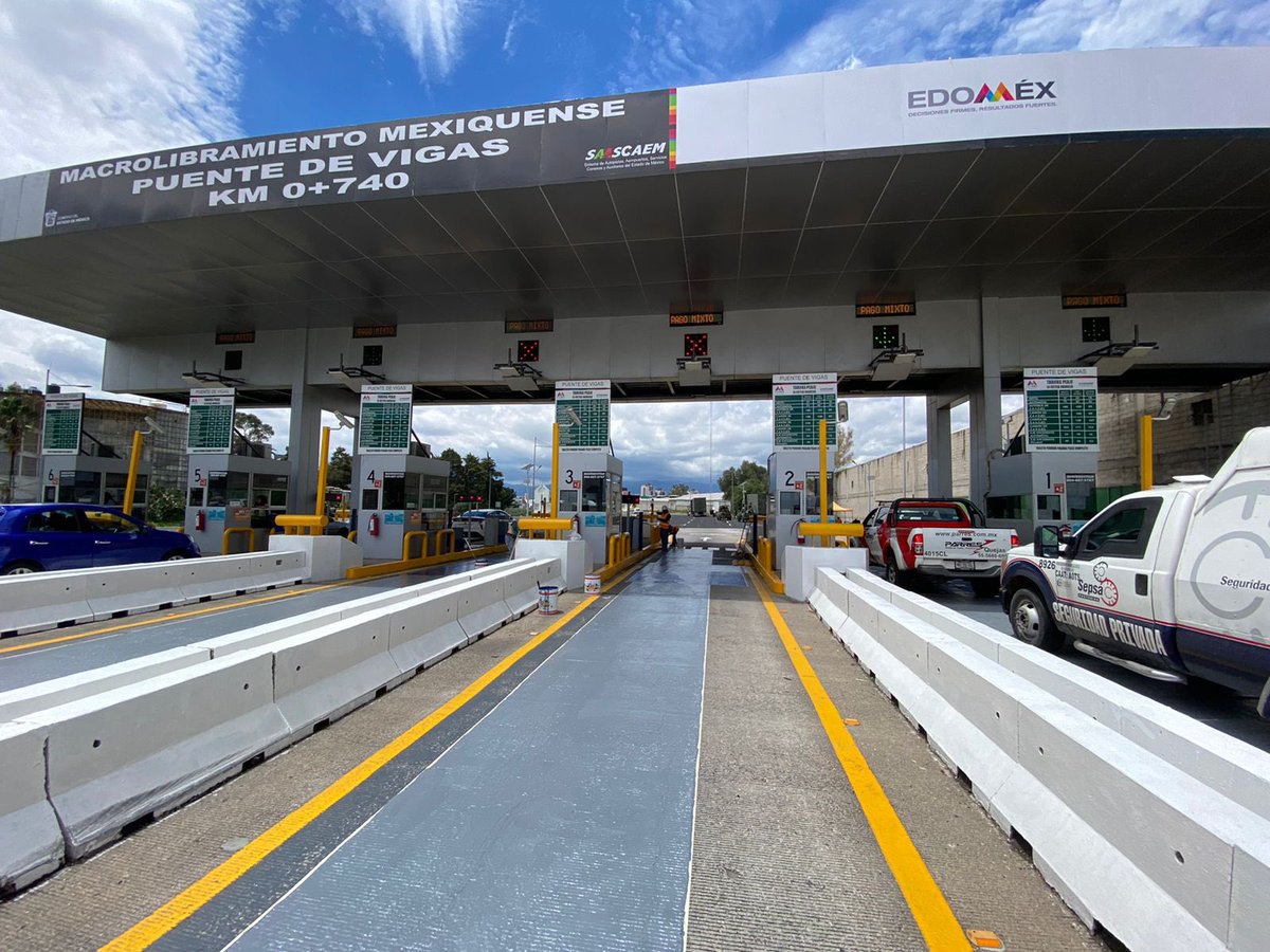 Gracias por sus comentarios para optimizar la operación en las casetas y vías de acceso del nuevo tramo del Macrolibramiento Mexiquense. Estamos trabajando para mejorar nuestra atención #MLM