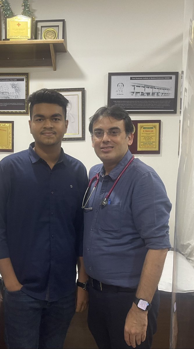 Vikas dua (@vikasdu76438601) on Twitter photo Good to see your patient taller than u.
This boy underwent BMT 5 years back at the age of 12.<a href="/GIFTc2c/">Globally Integrated Foundation for Thalassaemia</a> <a href="/pho_india/">PHO INDIA</a> <a href="/DanewaArun/">Dr Arun Danewa</a> Good to see your patient taller than u.
This boy underwent BMT 5 years back at the age of 12.<a href="/GIFTc2c/">Globally Integrated Foundation for Thalassaemia</a> <a href="/pho_india/">PHO INDIA</a> <a href="/DanewaArun/">Dr Arun Danewa</a>