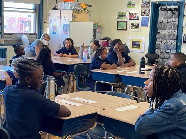 What a great first day! Dudley Street 5th graders engaged in discussion with their peers around math concepts and our youngest scholars made new friends on the playground.

Welcome back Dudley Street families!

#BackToSchool #BostonPublicSchools