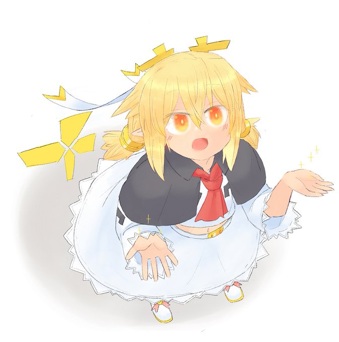 瞳のバランスがどーも気になったので修正した
さらに可愛くなったね♡ 