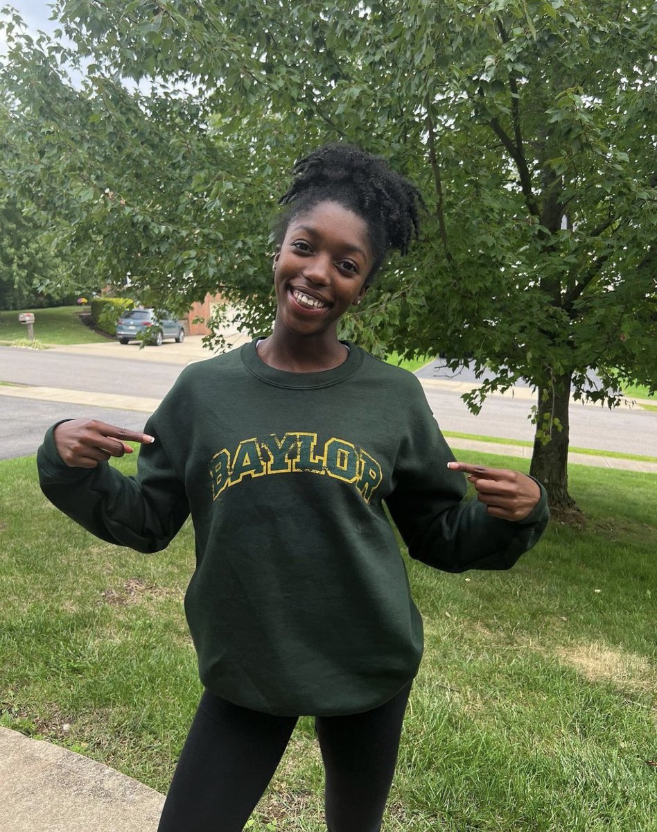 DAILYN HOPKINS👉🏾 BAYLOR UNIVERSITY for Acro &amp; Tumbling💪🏾 this is big time!! Time to get to work to one of our best and brightest😎 #MontourProud 💛