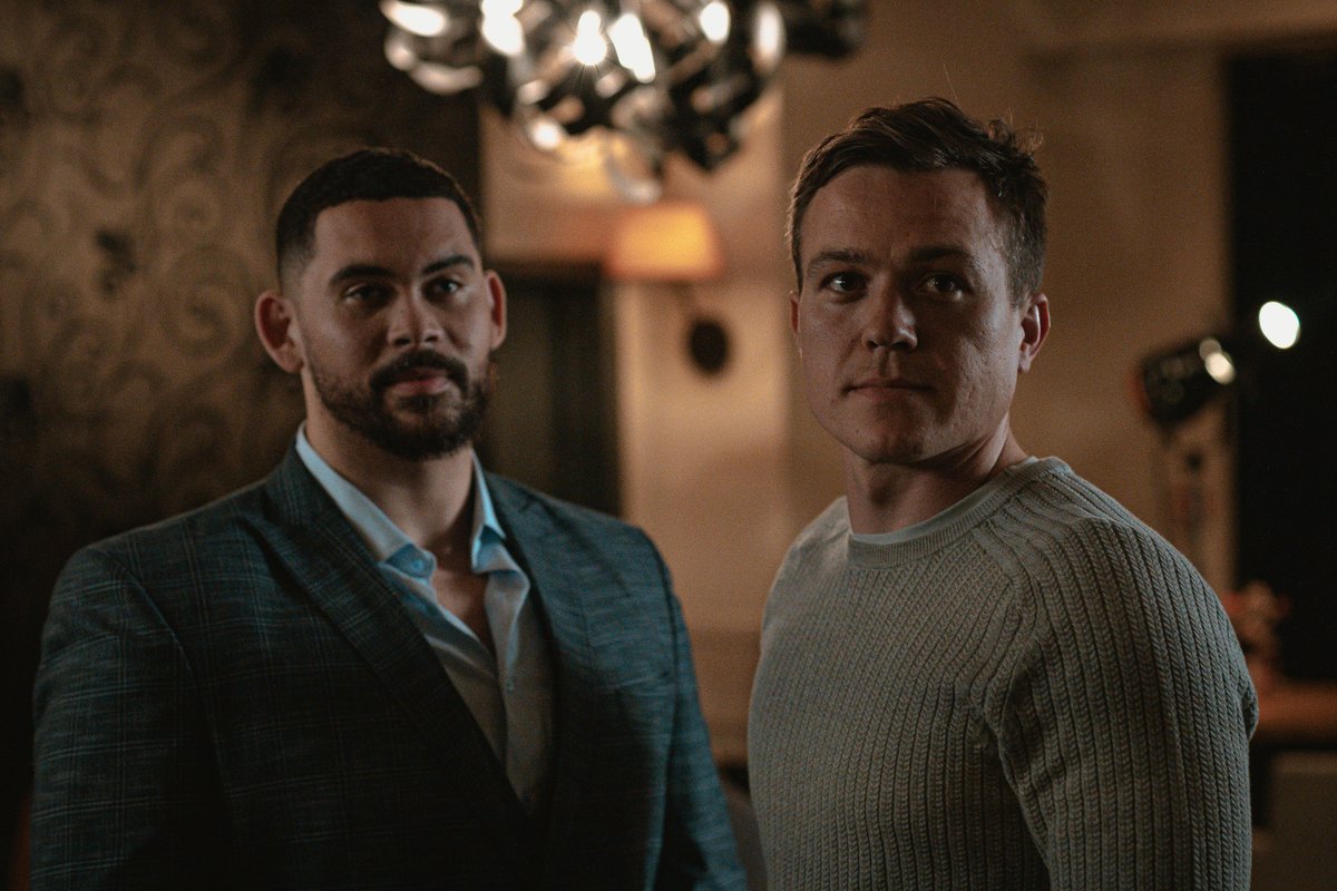 #ProfessorT is back for a second series with a return for our brilliant @AndyGathergood as DI Paul Rabbit and introducing our fantastic #TaylaKovacevicEbong <a href="/TaylaKEbong/">Tayla KovacevicEbong</a> as Calvin! 
Catch it 9pm tonight on <a href="/itv/">ITV</a> or afterwards on @itvhub <a href="/eagleeyedrama/">Eagle Eye Drama</a>