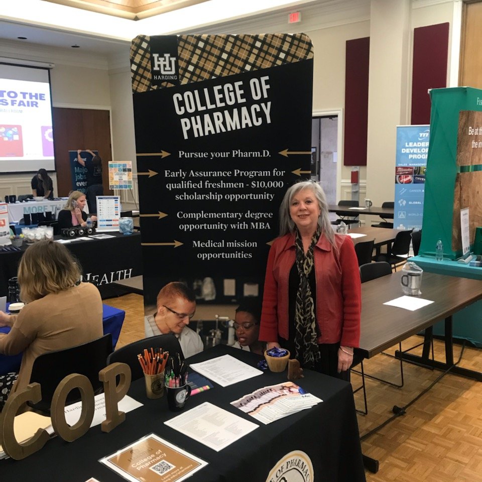 Kathryn Robison, our admissions counselor, is at a career fair at the University of Arkansas in Fayetteville today! #healthyatHUCOP