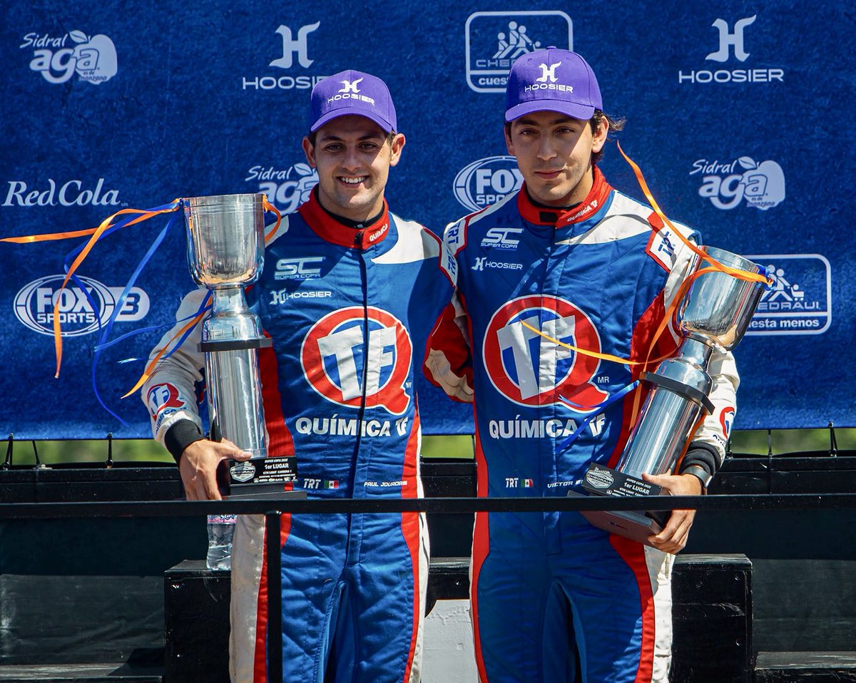 .<a href="/vbarrales39/">Victor Barrales Jr</a> y <a href="/pauljourdain/">Paul Jourdain</a>, volvieron al triunfo de la GTM Lights en Querétaro: bit.ly/3TYVfal
🛞 #SúperCopaMx