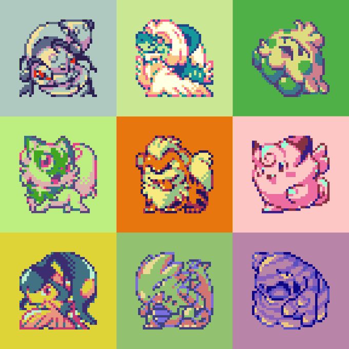 ポケモンドット絵のtwitterイラスト検索結果