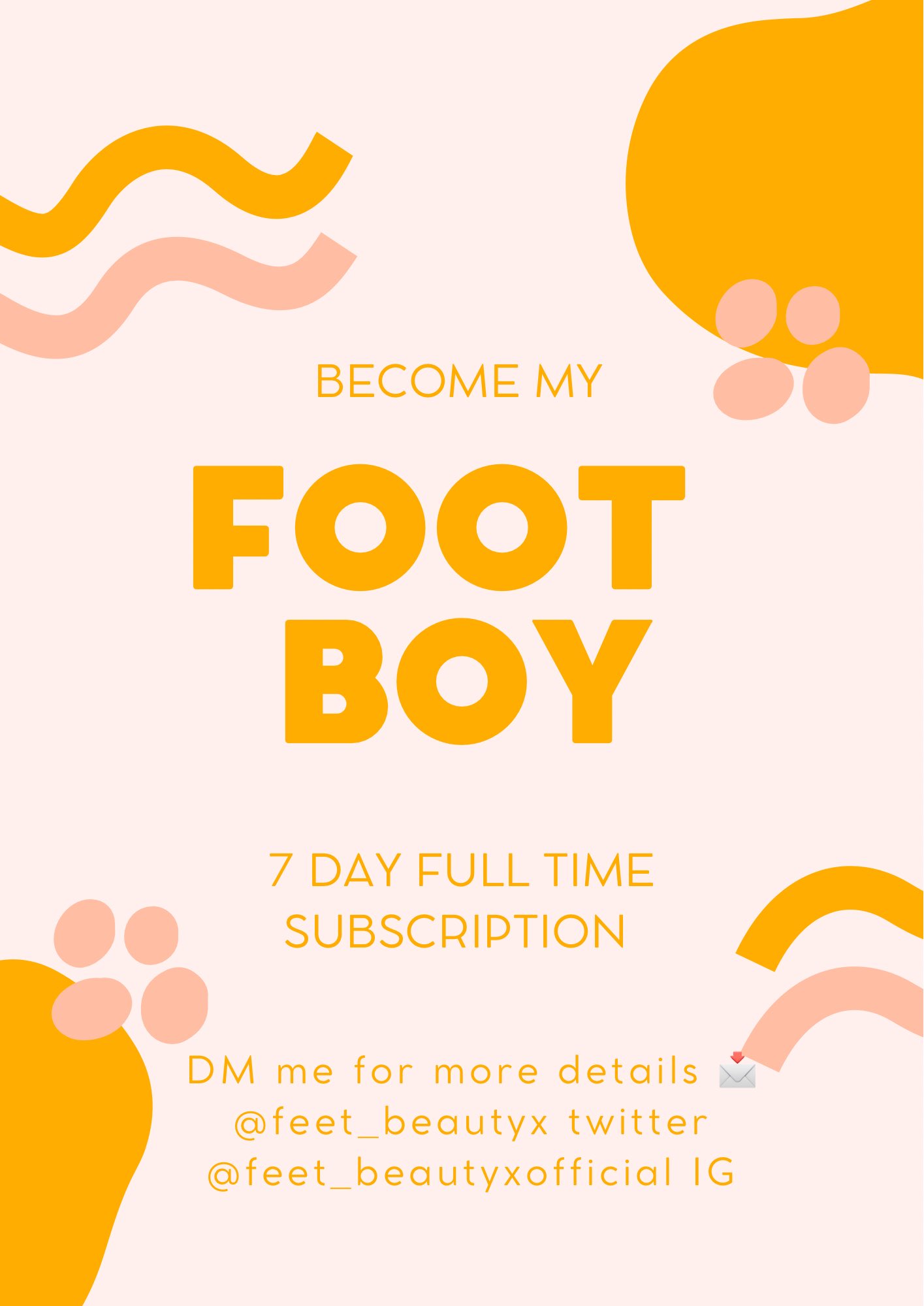 feet_beautyx 5 OF on Twitter "⚠️ Calling all foot fetishists to have
