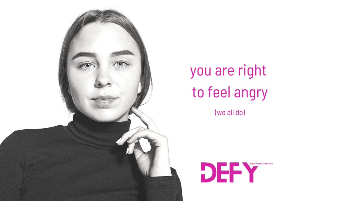 defy_magazine's tweet photo. I love when people are like “feminists are just so angry”. Ummm, uh-huh. Yeah. That is correct. You know what will help though? Telling us to calm down.

#DefyMagazine #UnapologeticWomen #DareToDefy https://t.co/r0RW0Tf7oY