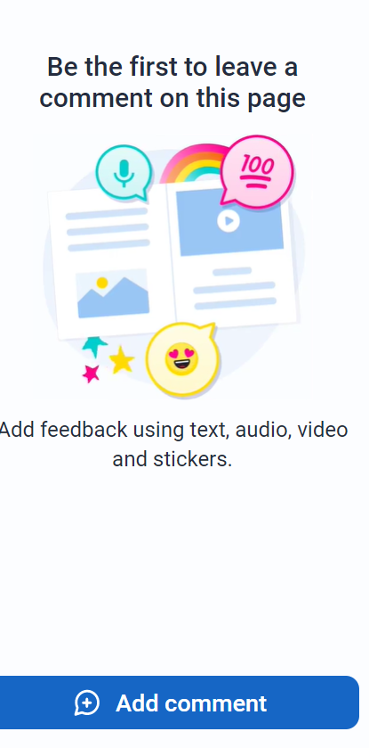 kirsteensteven's tweet photo. @BookCreatorApp have done it again; now we can leave feedback (written, audio, video or stickers!) on pages. Another amazing addition to this app! #EvenMoreBuiltInAccessibility #GettingBetterAllTheTime #MIEE #TeamMIEEScotland https://t.co/s21GxjXT2M