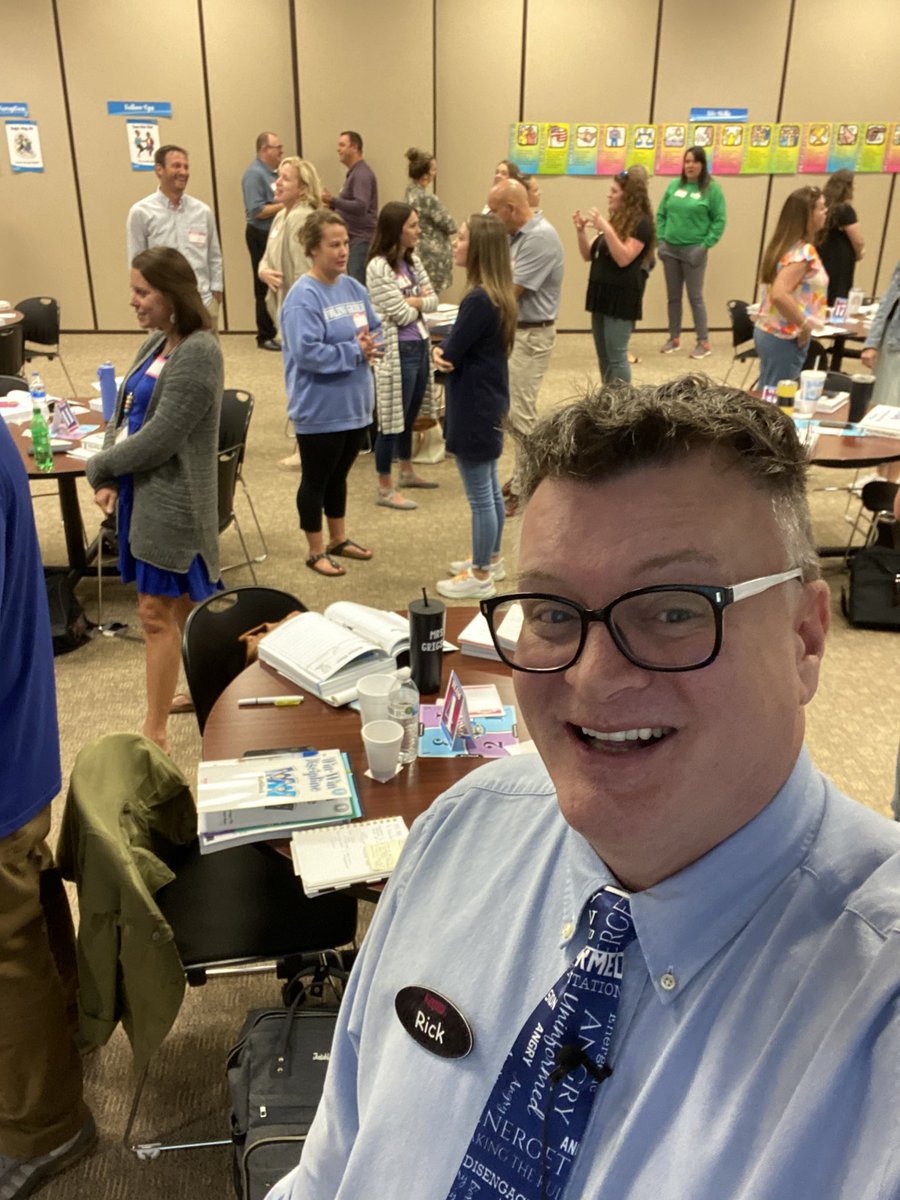 rickatkagan's tweet photo. What a delightful group of educators I’m blessed to work today @GRRECKY in Bowling Green, Kentucky! @KaganOnline #WinWinDiscipline Day 1 https://t.co/f005LnLZIa