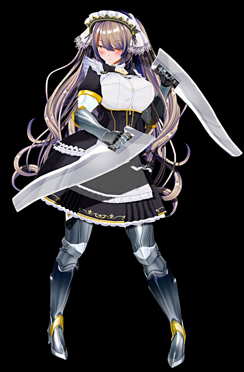 掃除が得意なメイド 
 #SKBELF 