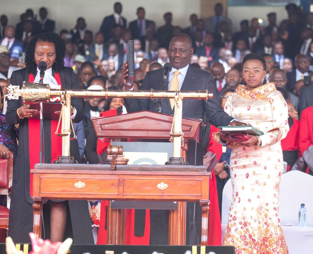 SenatorKathuri's tweet photo. The day that was!!
Congratulations to the 5th President of the Republic of Kenya H.E Hon. William Samoei Ruto, PhD., C.G.H. &amp; the Deputy President Hon. Rigathi Gachagua. We are proud of you. https://t.co/JfpAGZ6WeL