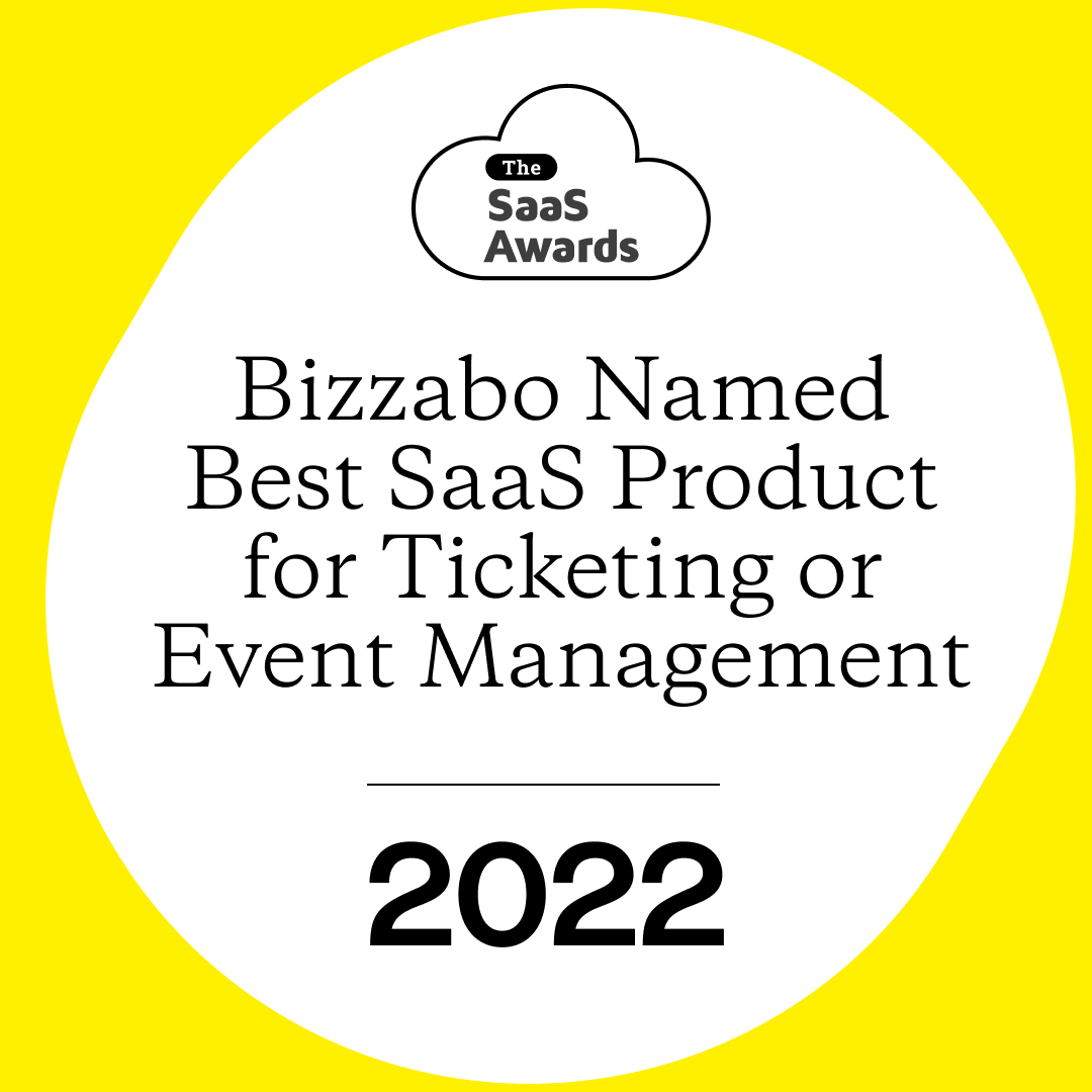 Bizzabo's tweet photo. 🏆️ We’re excited to announce that Bizzabo was recognized as the “Best SaaS Product for Ticketing or Event Management” at The 2022 SaaS Awards. The @Cloud_Awards focus on recognizing excellence and innovation in software solutions. Learn More: https://t.co/H6sEXKAoyV https://t.co/yvUdGItHi8