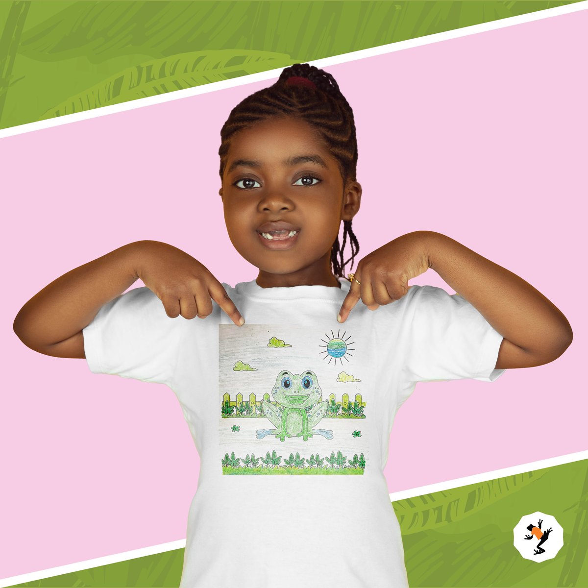 Time to get creative &amp; let the kids color outside the lines. Download a free coloring page at BIGFROG.COM/FREE-COLORING-… &amp; bring your kid's art to Big Frog so we can print their creative artwork on their next favorite t-shirt!