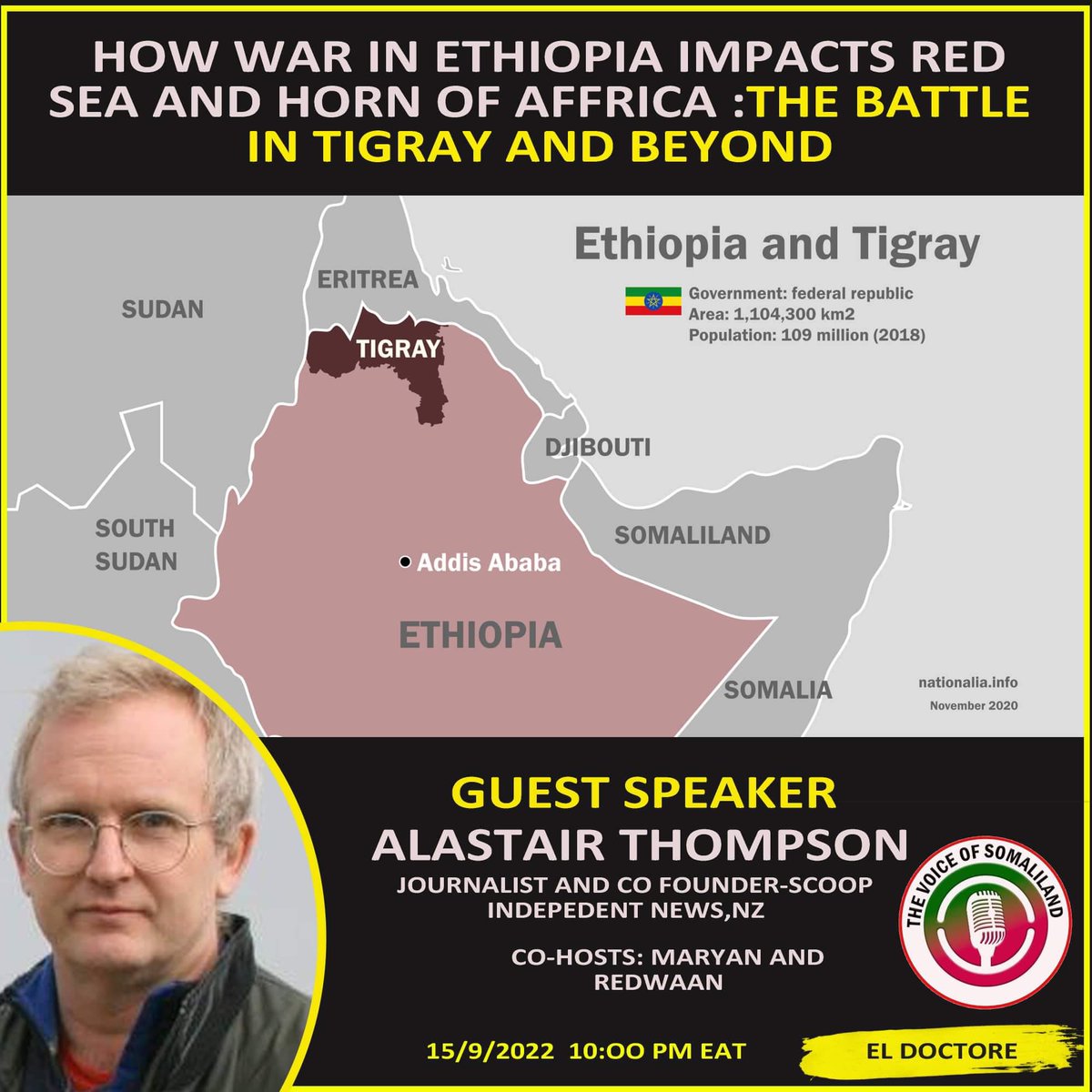 VoiceofHorn's tweet photo. Upcoming Space 🎙
Guest Speakers : Journalist @althecat and Proff activist @bahrzaf 

Date: Thursday 15/09/2022
Time: 10:00 PM EAT ⏰

#SomalilandSpaces  #thevoiceOfSL https://t.co/fD2eQoLjcZ