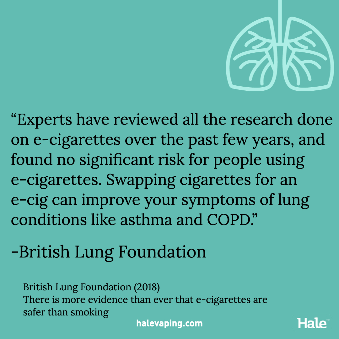 There's more evidence than ever that e-cigarettes are safer than smoking. Make the change, today.
ow.ly/XQhG50JbRXq