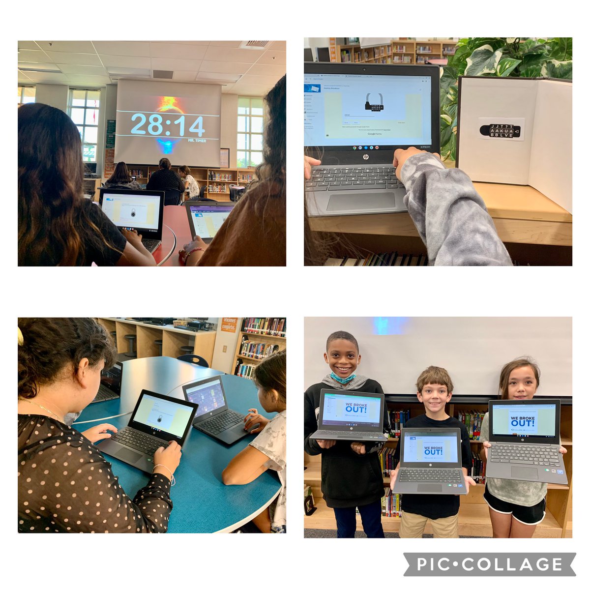 Darren Smith (@techcoachsmith) on Twitter photo Check out @MrsBarnettNISD class of amazing 5th graders collaborating and using critical thinking to “BREAKOUT” of <a href="/AScherwitz/">Amanda Scherwitz</a> engaging library lesson. <a href="/breakoutEDU/">Breakout EDU</a> Check out @MrsBarnettNISD class of amazing 5th graders collaborating and using critical thinking to “BREAKOUT” of <a href="/AScherwitz/">Amanda Scherwitz</a> engaging library lesson. <a href="/breakoutEDU/">Breakout EDU</a>