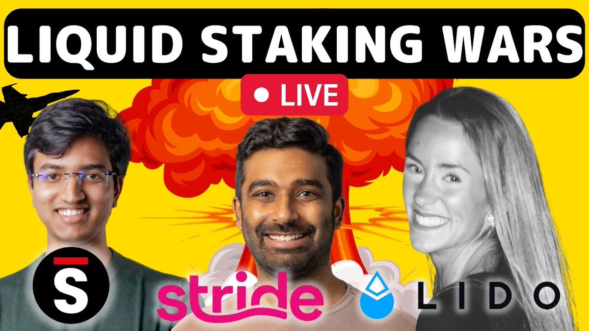 Liquid Staking Mastermind 🧠 Live now!

youtube.com/watch?v=pf3-Jr…