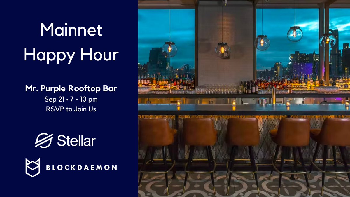 StellarOrg's tweet image. 2/ Don’t forget to RSVP for our Happy Hour: partiful.com/e/K3Fv3udD0nN1…