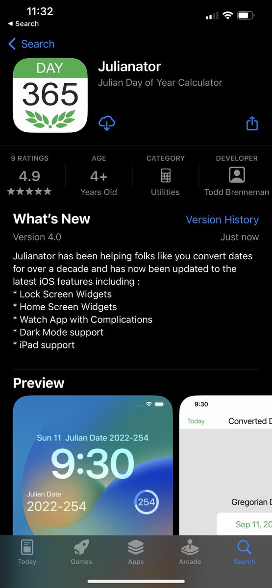 Finally got approved and in the App Store. It’s been a paid app since before IAP was an option. My goal was to make it free with IAP, but didn’t get that far so will save for next update. Wanted to get the Lock Screen widgets and Watch app out there first w/ iOS 16 release.