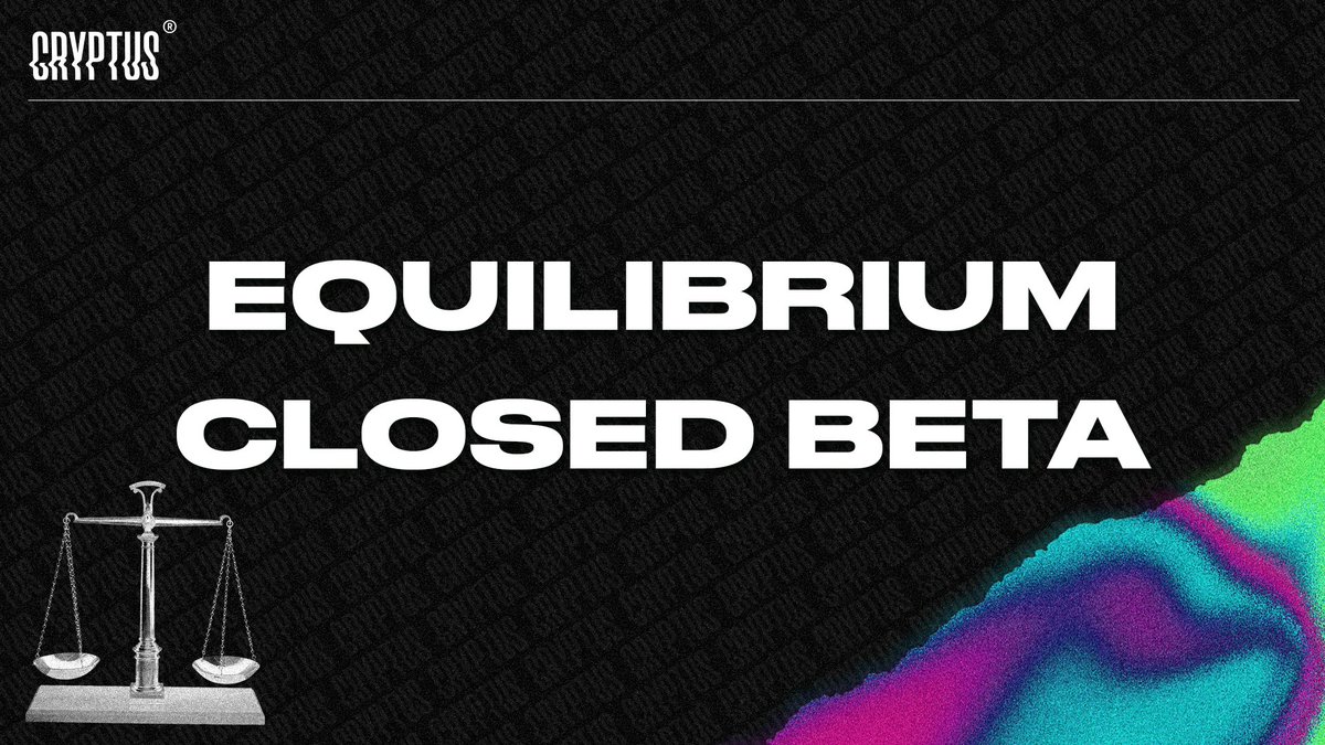 CryptusMedia's tweet photo. 🚀CRYPTUS Media is grateful for the opportunity to be part of this

@EquilibriumDeFi is a #DeFi multi-tool: lending, borrowing, staking, trading, earning cross-chain⛓️ https://t.co/qOmNE0bqTW