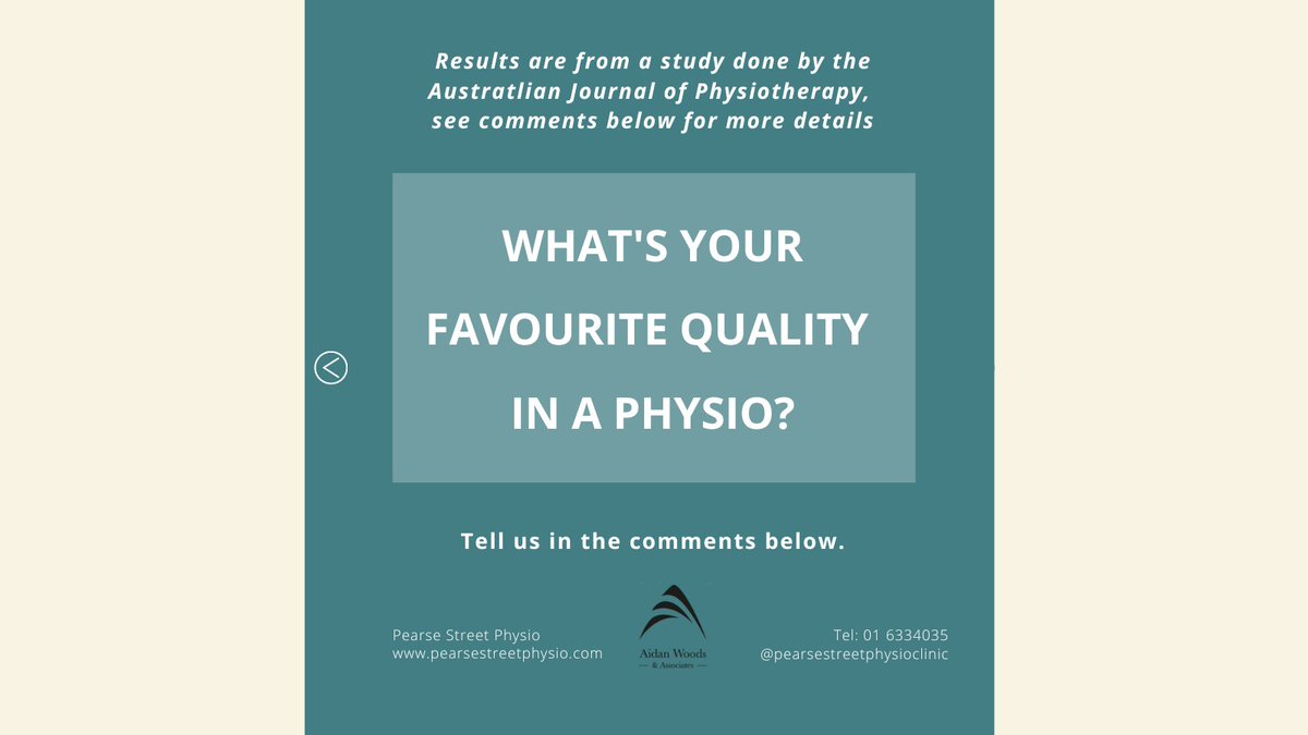 Pearse Street Physio on Twitter "We're curious to know you thoughts