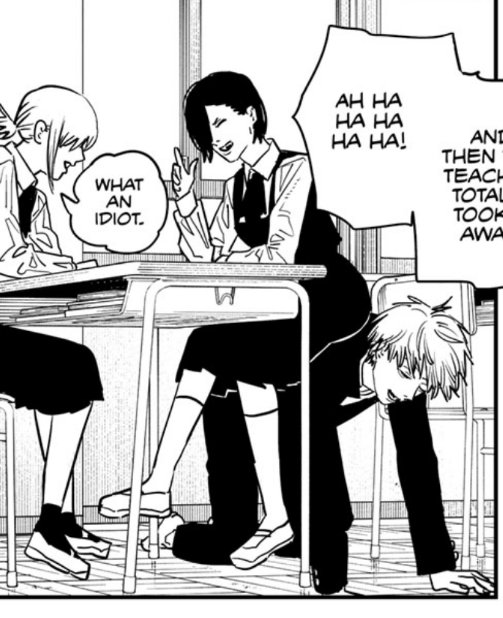 Denji once again proving for an entire chapter why he's the best MC 