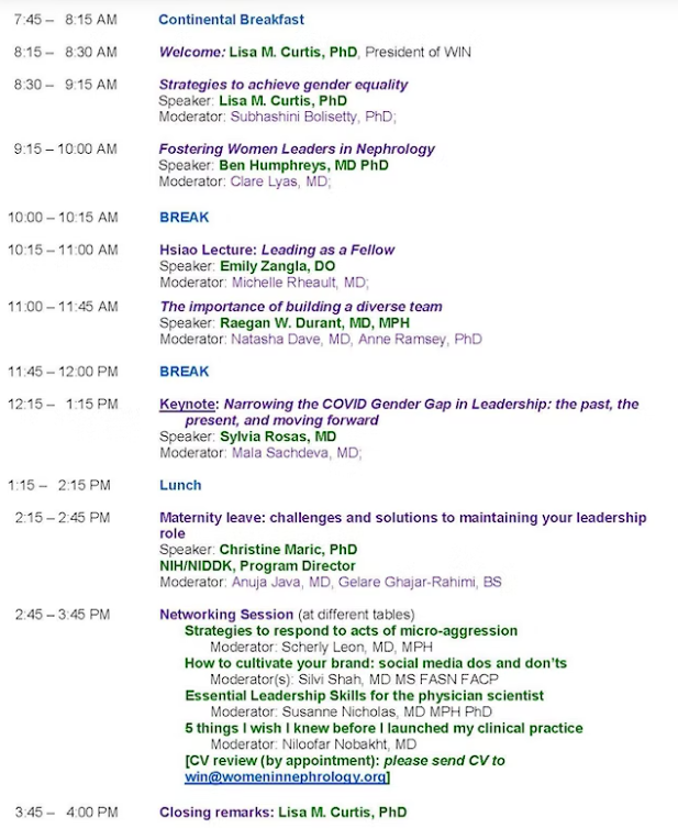 womeninnephro's tweet photo. Saturday's line up: https://t.co/ARQMaipi8H
