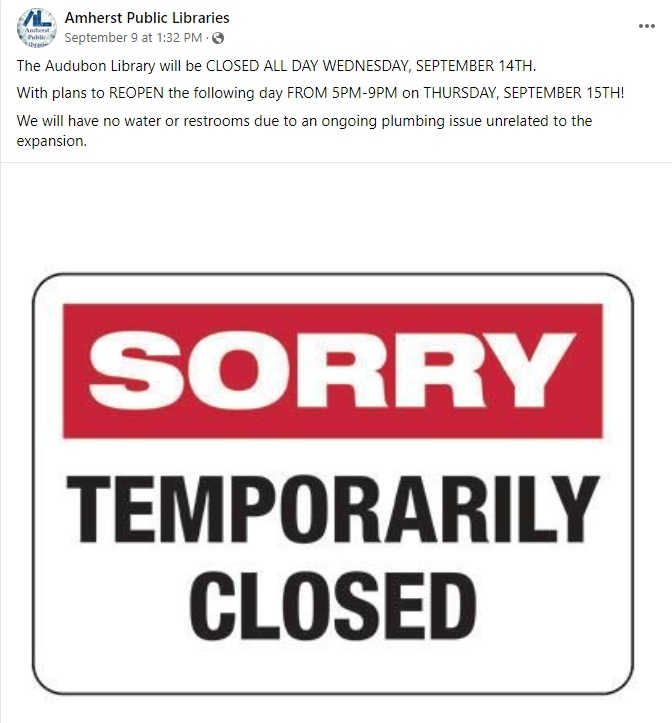 Town of Amherst, NY tweet media