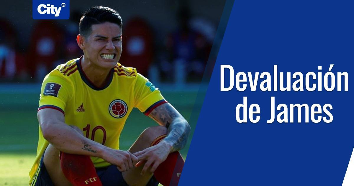 Citytv's tweet photo. 😰 James Rodríguez: la escandalosa devaluación del '10' de la Selección Colombia. Le contamos → https://t.co/KR8o1vDf6H https://t.co/ZAl9XueBw3