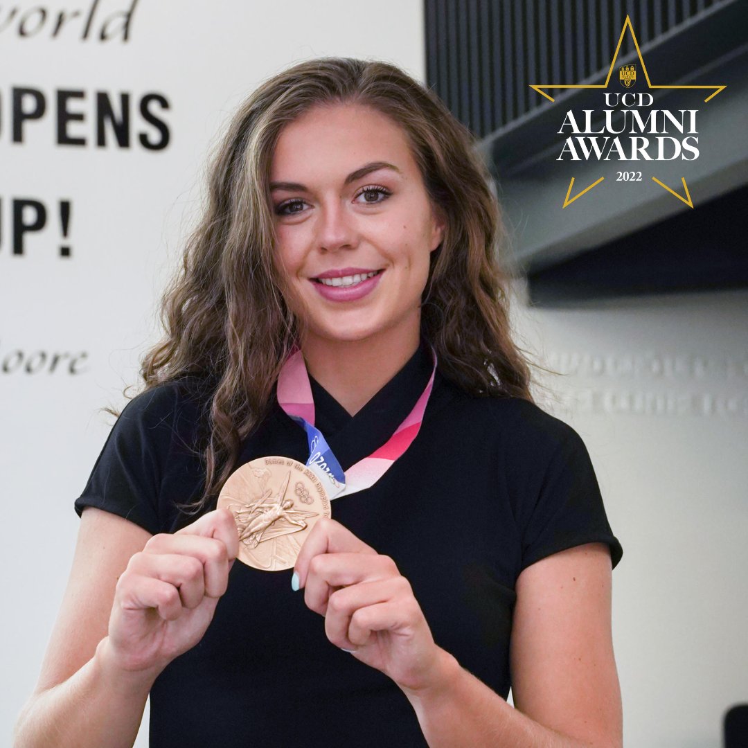 Eimear Lambe (BComm Int 2019) is the recipient of this year's UCD Alumni Award in Sport.💫 Read more about Eimear and her fellow alumni awardees: alumni.ucd.ie/magazine/2022/… @ucdquinnschool @EimearLambo @ucdsportsclubs #UCDAlumniAwards #UCDConnections