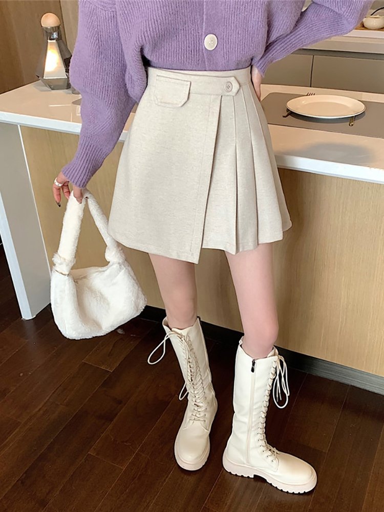 mooncomb09shop's tweet photo. 모직 플레어 스커트

레깅스나 부츠와 함께 가을에 착용하기 좋을 것 같은 스커트에요 색이 무난하지만 디자인이 독특해 포인트로도 좋답니다

수요조사 참여는 RT +❤️ https://t.co/4NKlb1rzeu