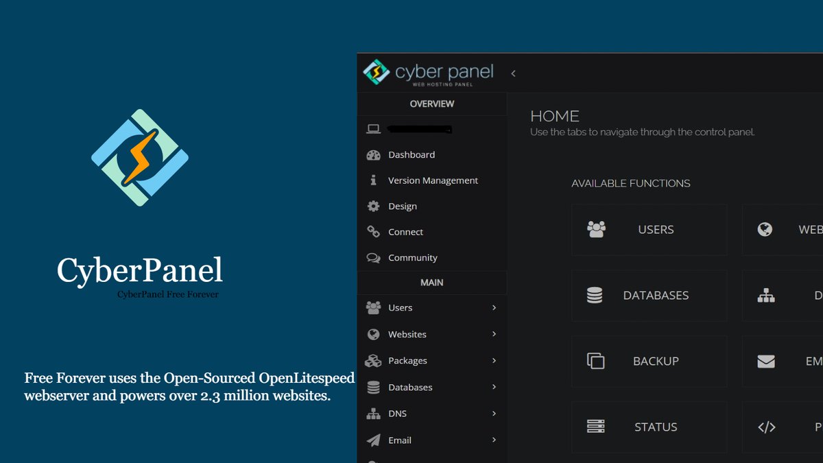 SSH ile Centos 7 CyberPanel Kurulumu akwebhostingi.com/tr/blog/90-blo… 

#akwebhostingi #akweb #cyberpanel