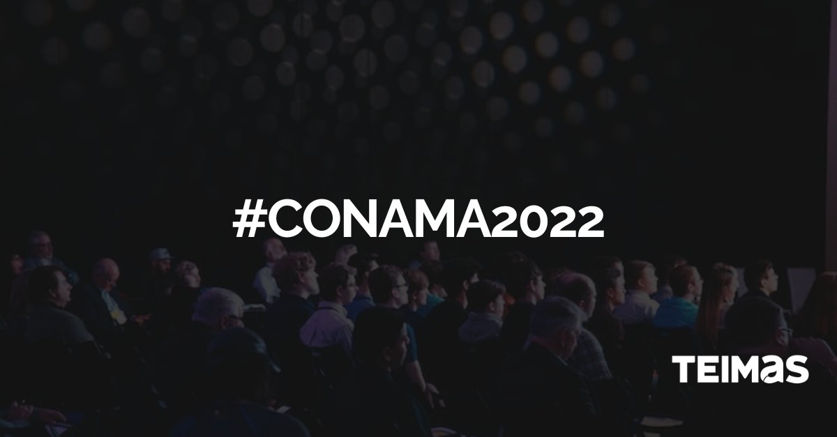 TEIMAS's tweet photo. Este año, #TEIMAS coordina 🧭 en @CONAMA el Comité Técnico sobre la Transformación digital de la cadena de valor del #residuo.

Contamos con un 👥 equipo de grandes profesionales del sector y nos ilusiona compartir los resultados de este trabajo. #CONAMA2022

📍¿¡Nos vemos allí!? https://t.co/GVMLTMAWQc