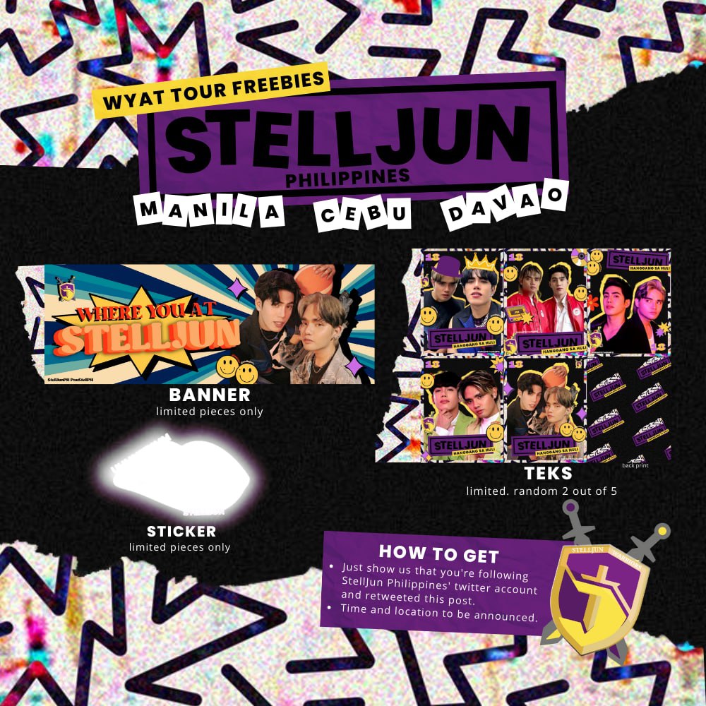 🎶 Baby, do you hear me? Yeah, the truth is I've been dying 'cause the distance is disrupting me and you, so we'll... bring the freebies where you at. See you groove, Warriors!

PABLO Unlock1ngColors
<a href="/SB19Official/">SB19 Official</a> #SB19
#WYAT #WYATTour
#WYATReconnection 
#WhereYouAtSB19