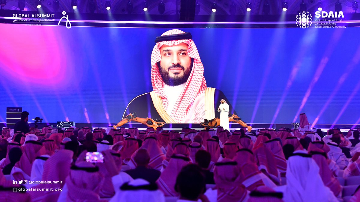 من "القمة"  الجميع ينظر  "للمستقبل"..

#قمة_الذكاء_الاصطناعي
#سدايا
#GlobalAISummit