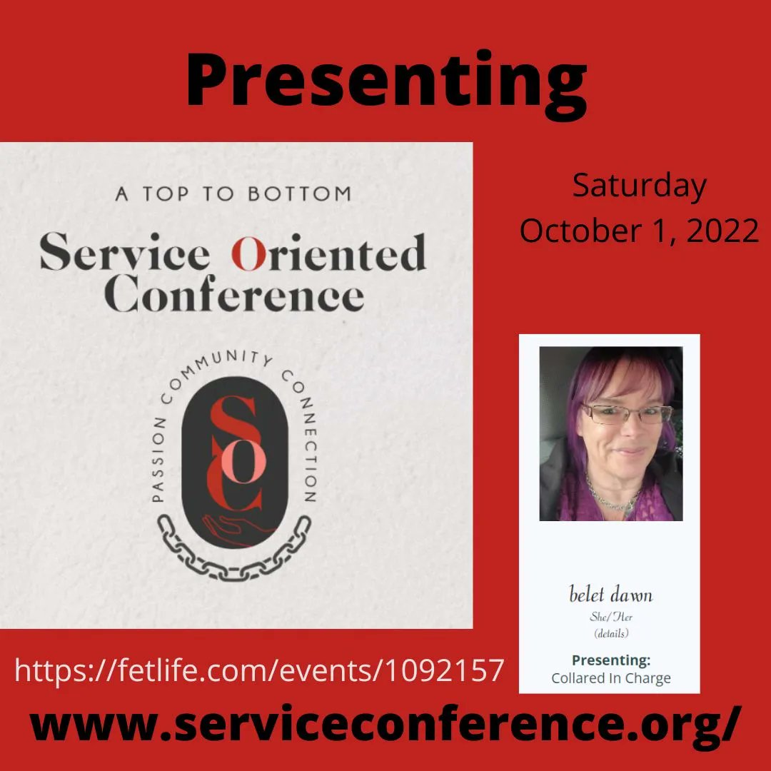 dananddawn's tweet photo. #soc #serviceorientedconference #powerexchange #beletdawn #serviceincharge #masterslave #domsub #Leather #service #aftercare #podcast #eroticawakeningpodcast #soc2022 https://t.co/QauqtcQSnv