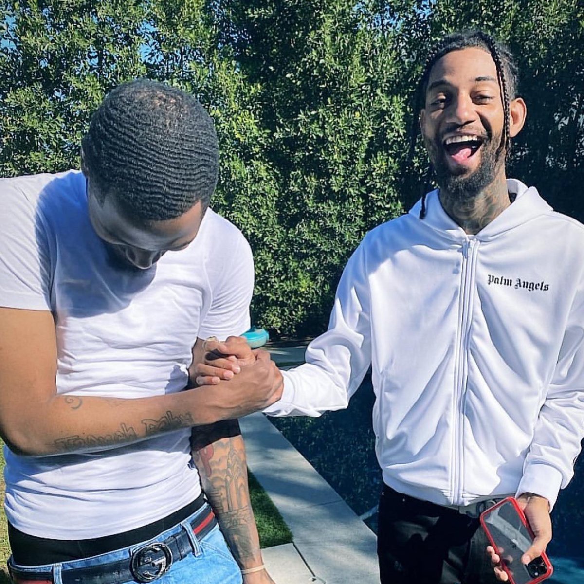 BigLeafward's tweet photo. Bro put me on for no reason! I love you forever kiddo 💔 https://t.co/pJ0W2uXojv