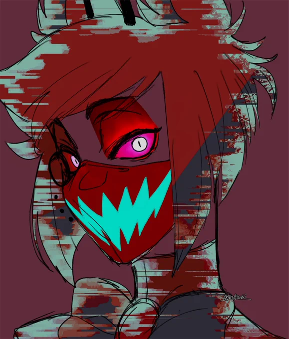 #HazbinHotelFanart_φ(・_・ 